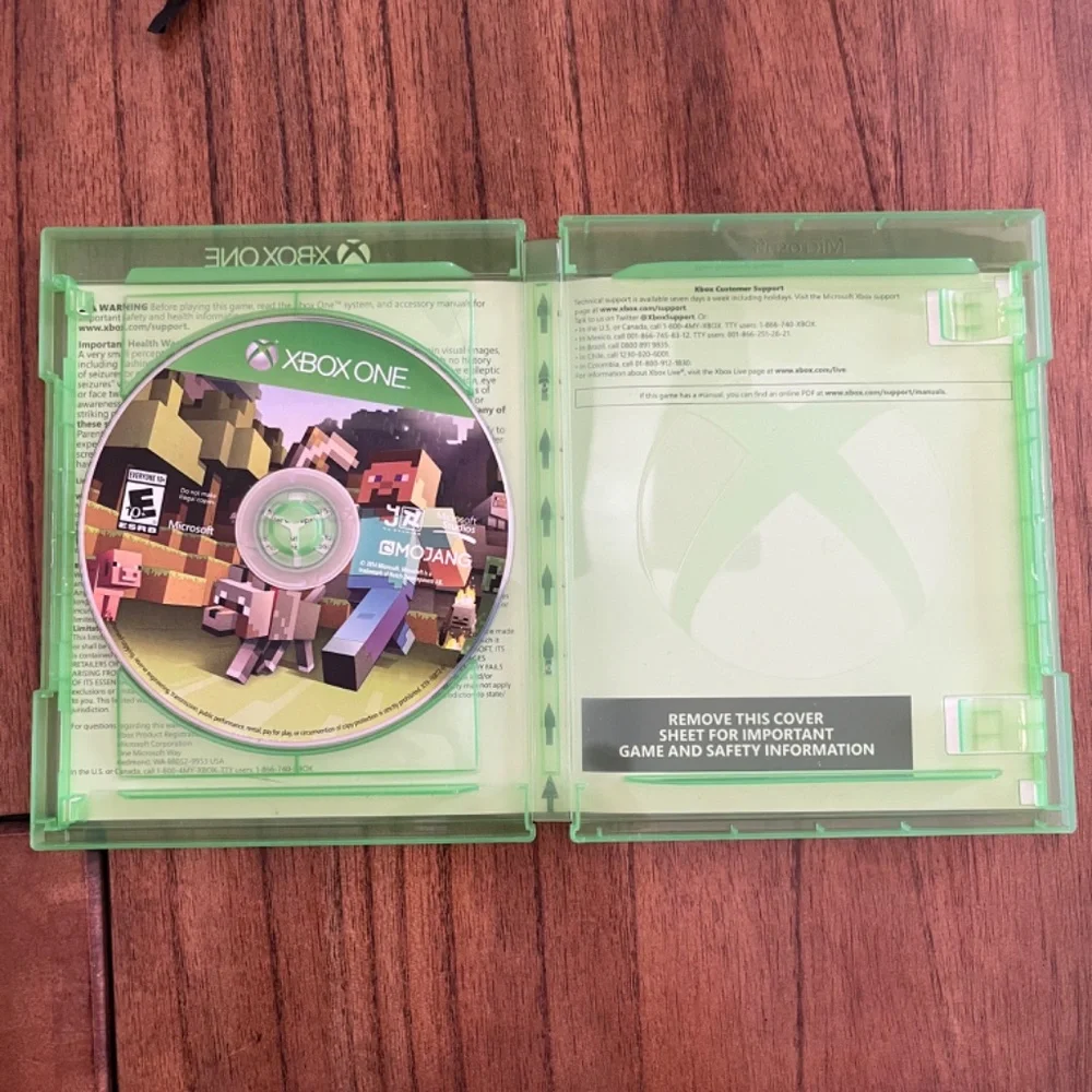 Minecraft Xbox One Game/ Minecraft for Dummies/ Minecraft Blockopedia Book
